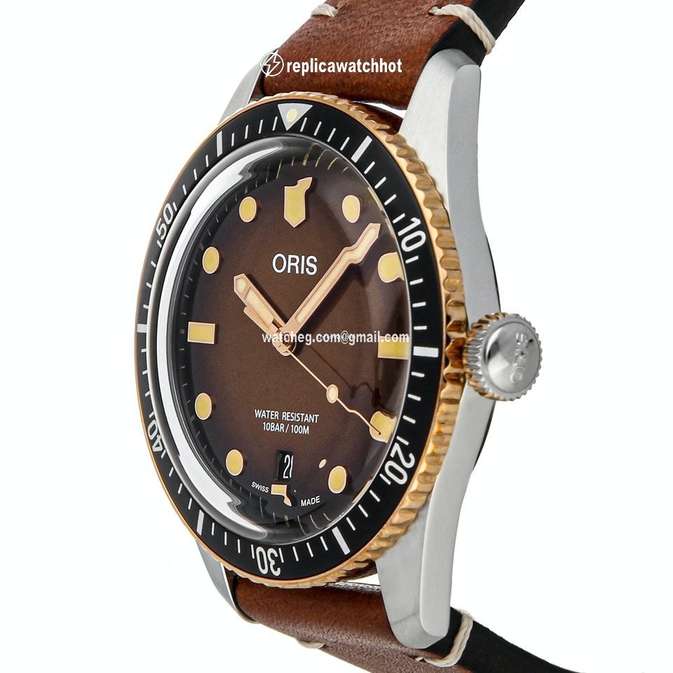 Oris Divers Sixty Five Mens watch Unisex Automatic Steel 01 733 7707 4356-07 5 20 45 2