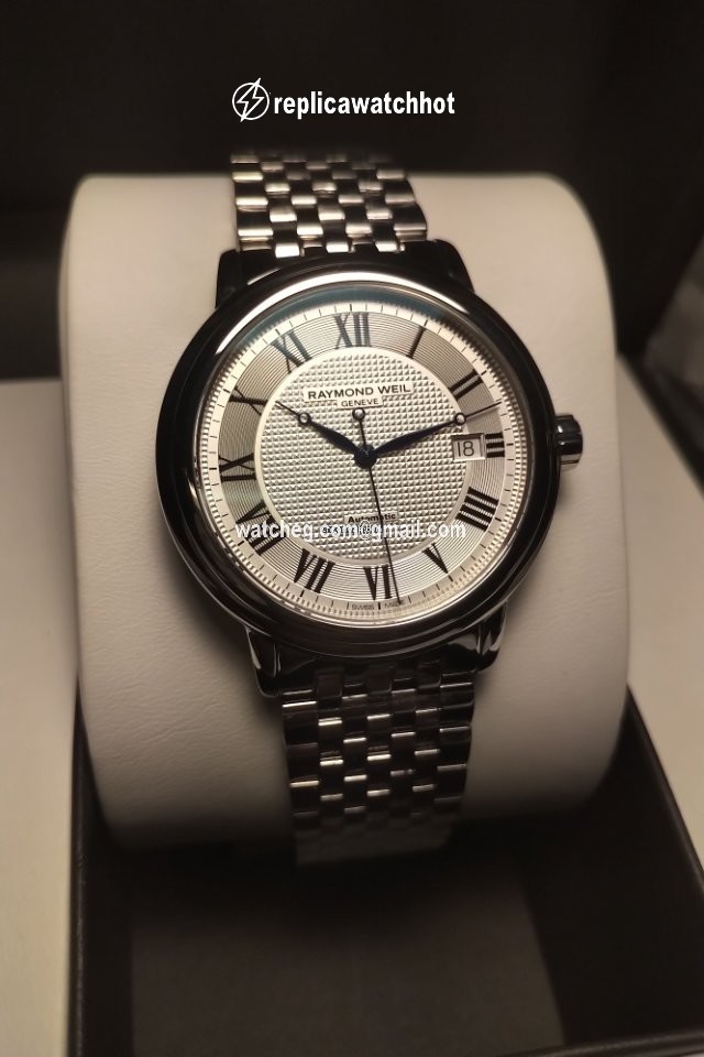 Raymond Weil Maestro Mens watch Unisex Automatic Steel 2837-st-00659 2