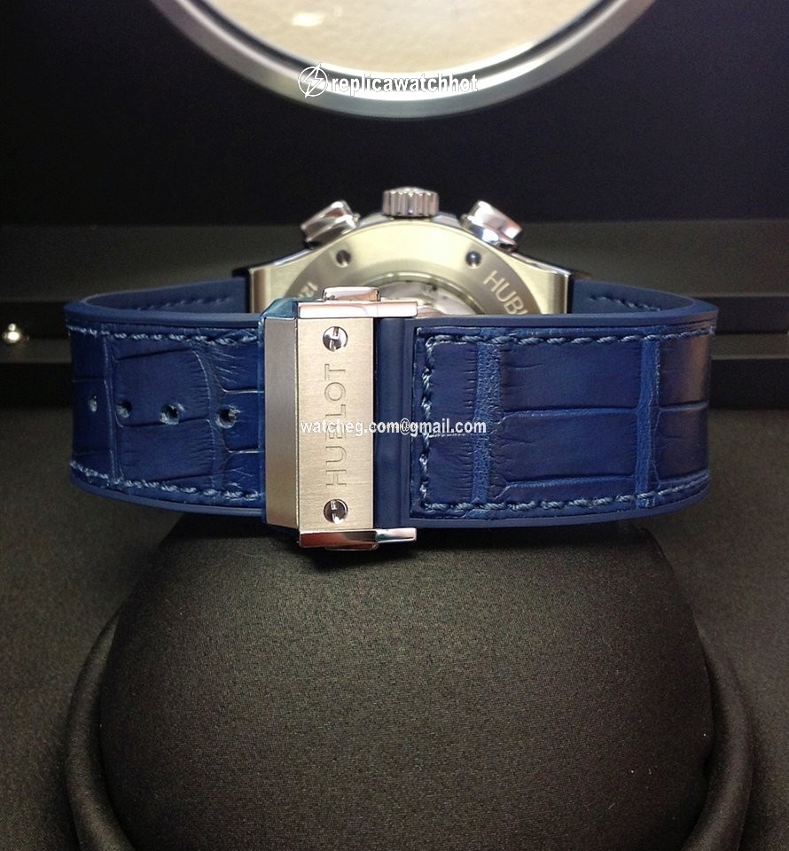 Hublot Classic Fusion Blue Mens watch Unisex Automatic Titanium 521.nx.7170.lr 2