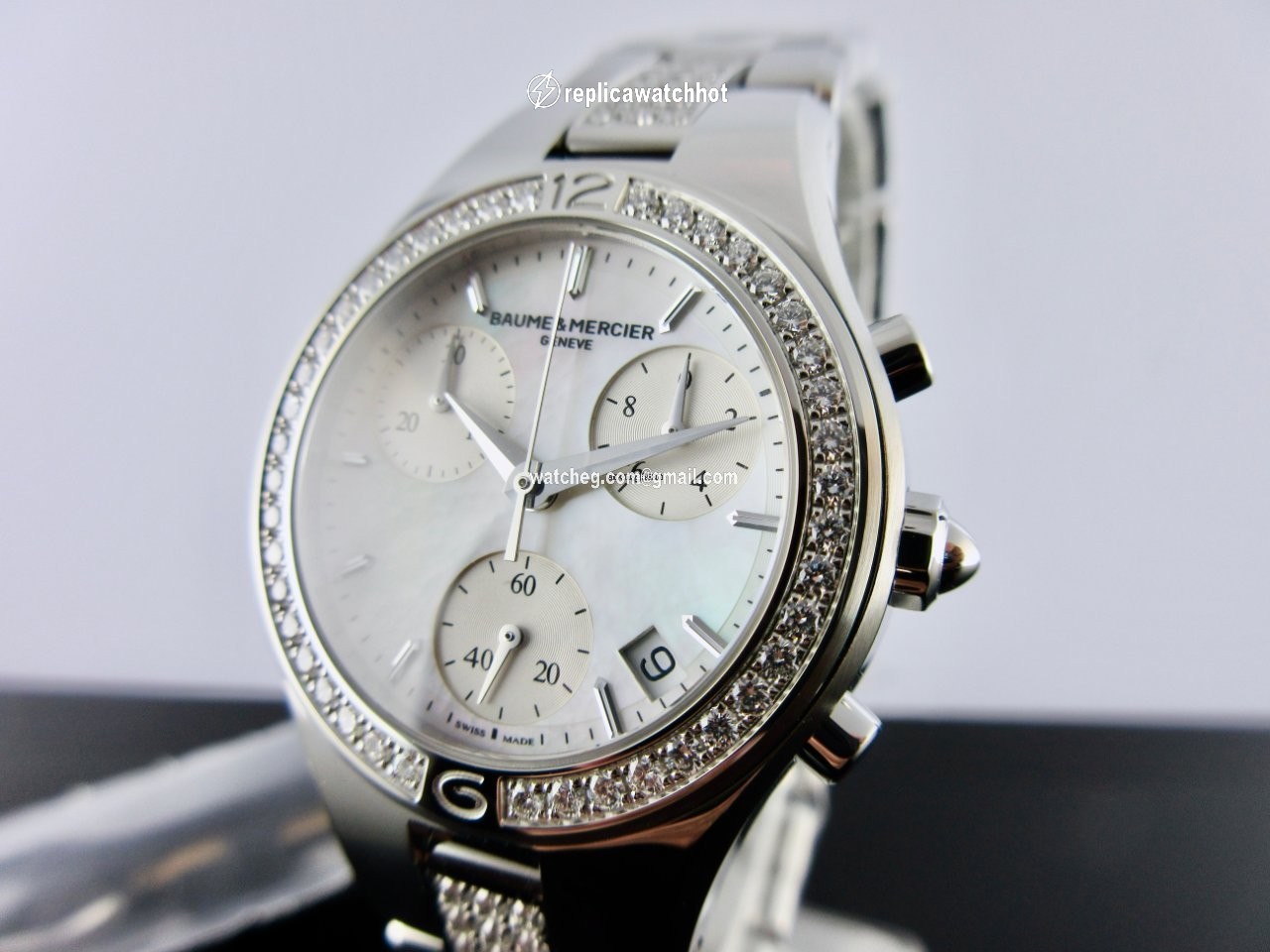 Baume & Mercier Linea Womens watch Quartz Steel MOA10017 2
