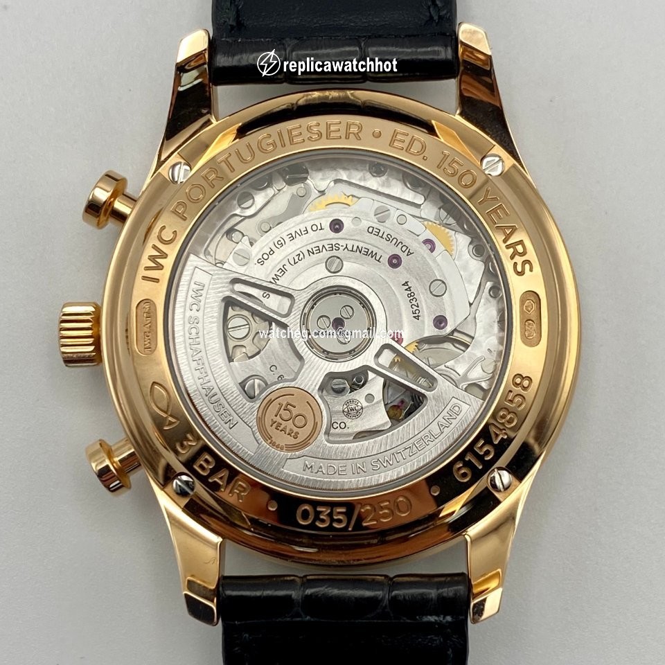 IWC Portuguese Chronograph Automatic Red gold IW371603 2