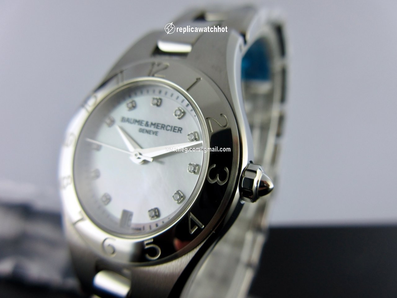 Baume & Mercier Linea Womens watch Quartz Steel MOA10011 2