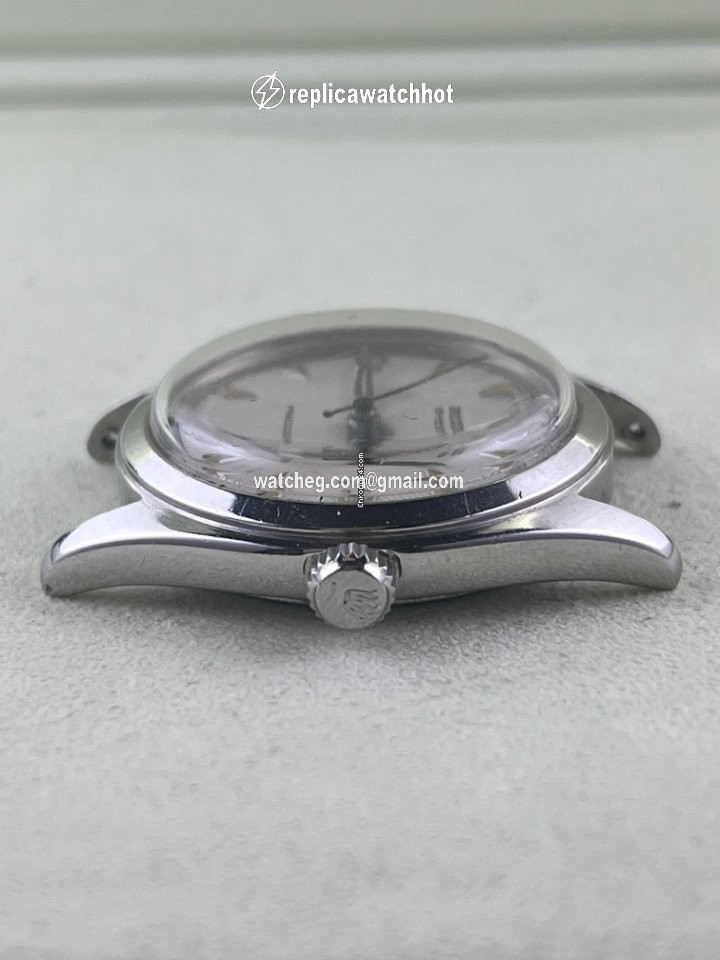 Rolex Oyster Perpetual 34 Mens watch Unisex Silver Automatic 1025 2