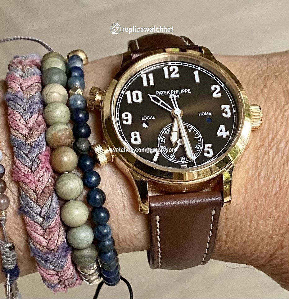 Patek Philippe Travel Time Womens watch Automatic Rose gold 7234R 2