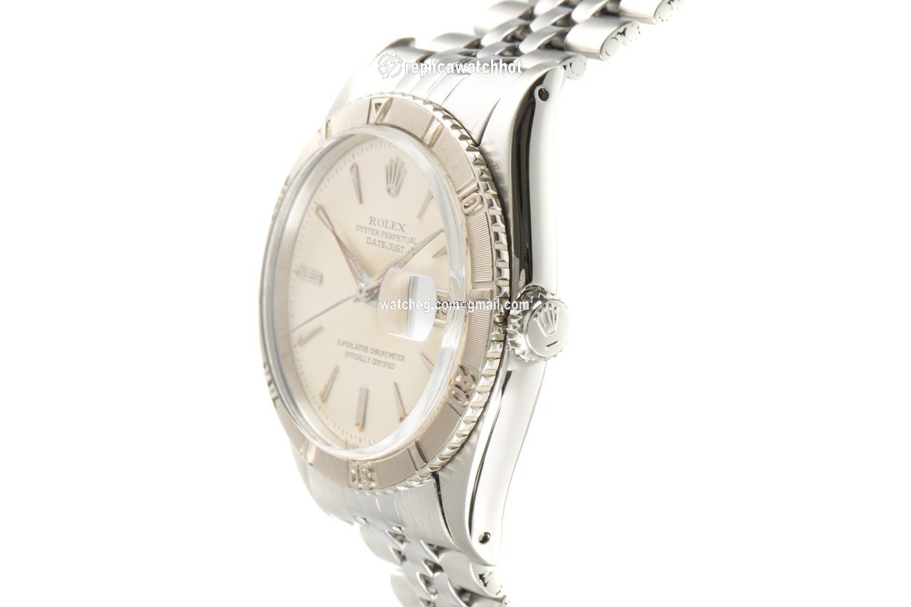 Rolex Datejust Turn-O-Graph Mens watch Unisex Gold Steel Automatic 6609 2