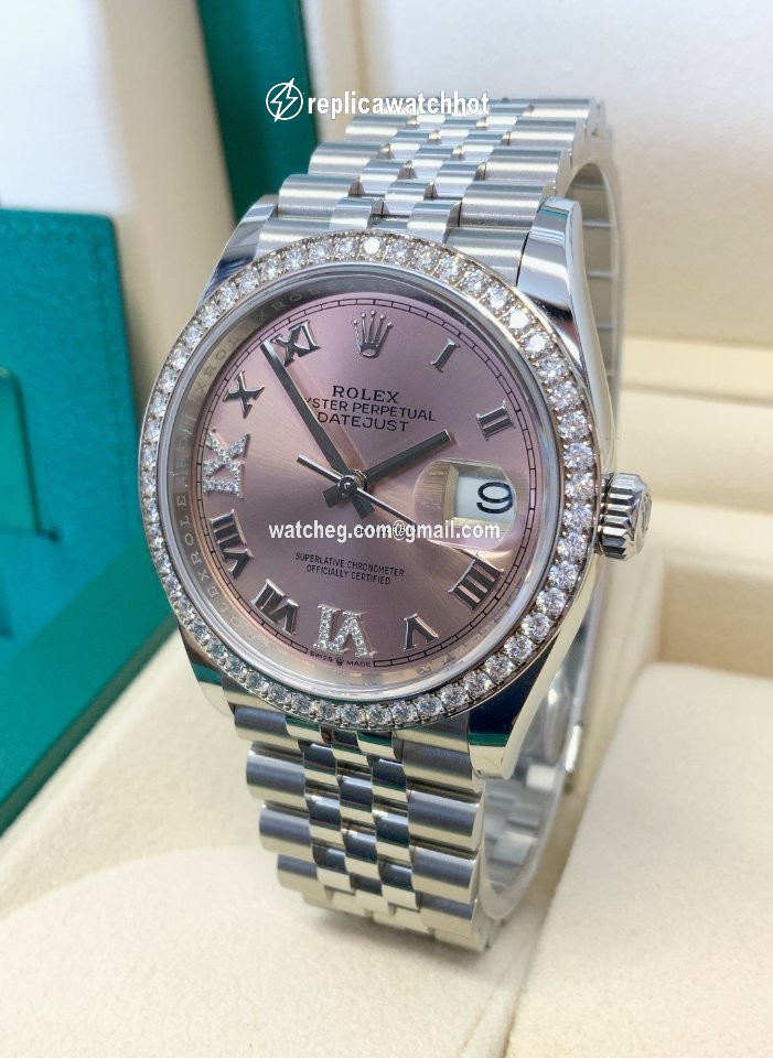 Rolex Datejust 36 Mens watch Unisex Steel Automatic 126284RBR 2