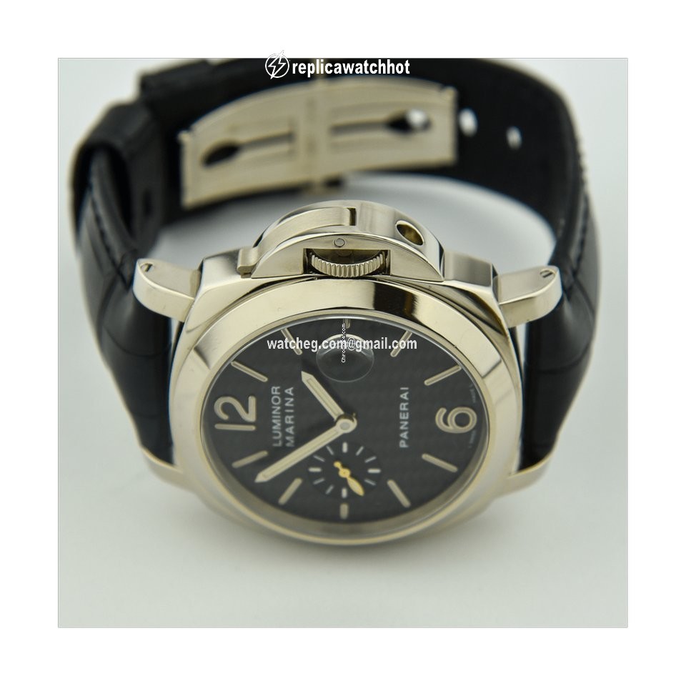 Panerai Luminor Mens watch Unisex Automatic White gold PAM 00180 2