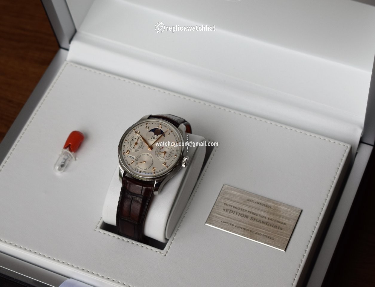 IWC Portuguese Perpetual Calendar Mens watch Unisex Automatic Steel IW503307 2