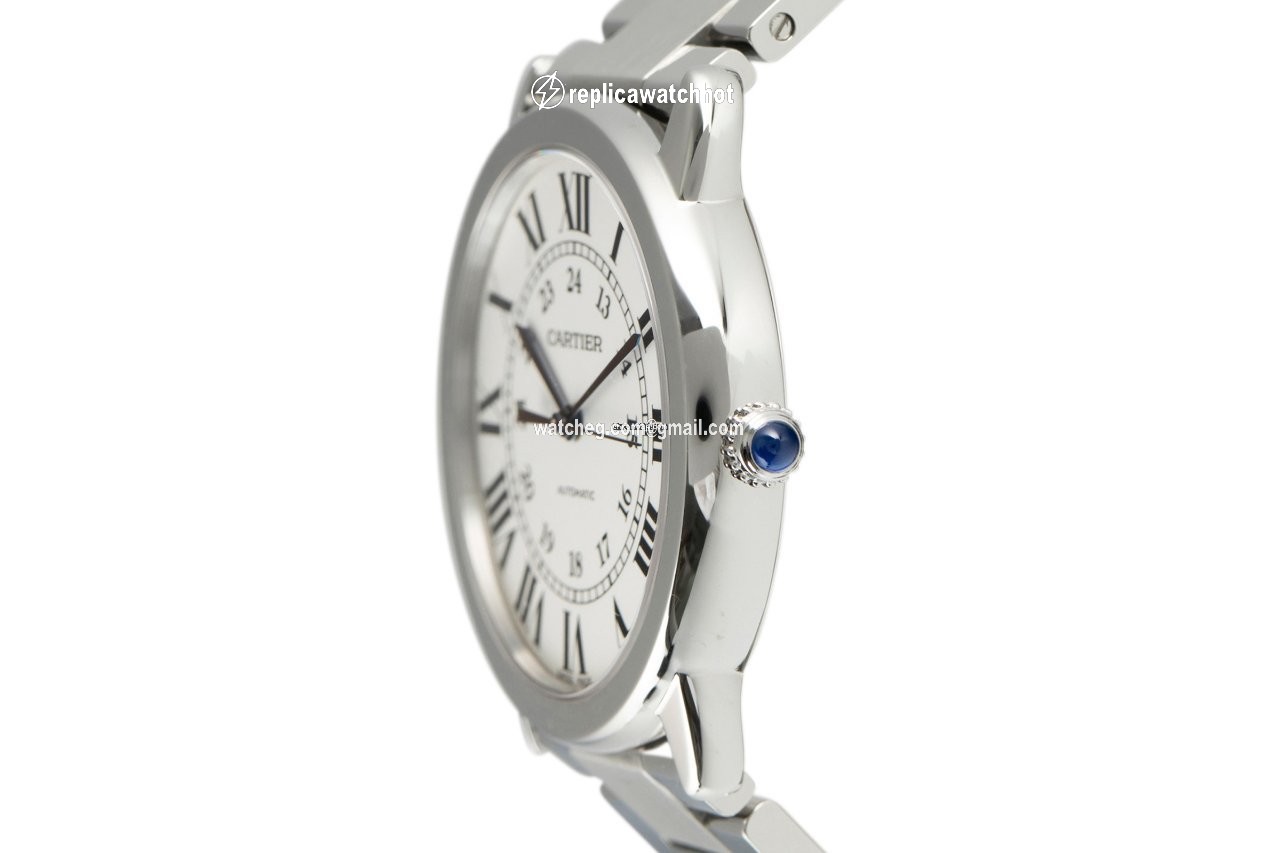 Cartier Ronde Croisiere de Cartier Mens watch Unisex Automatic Steel WSRN0012 2