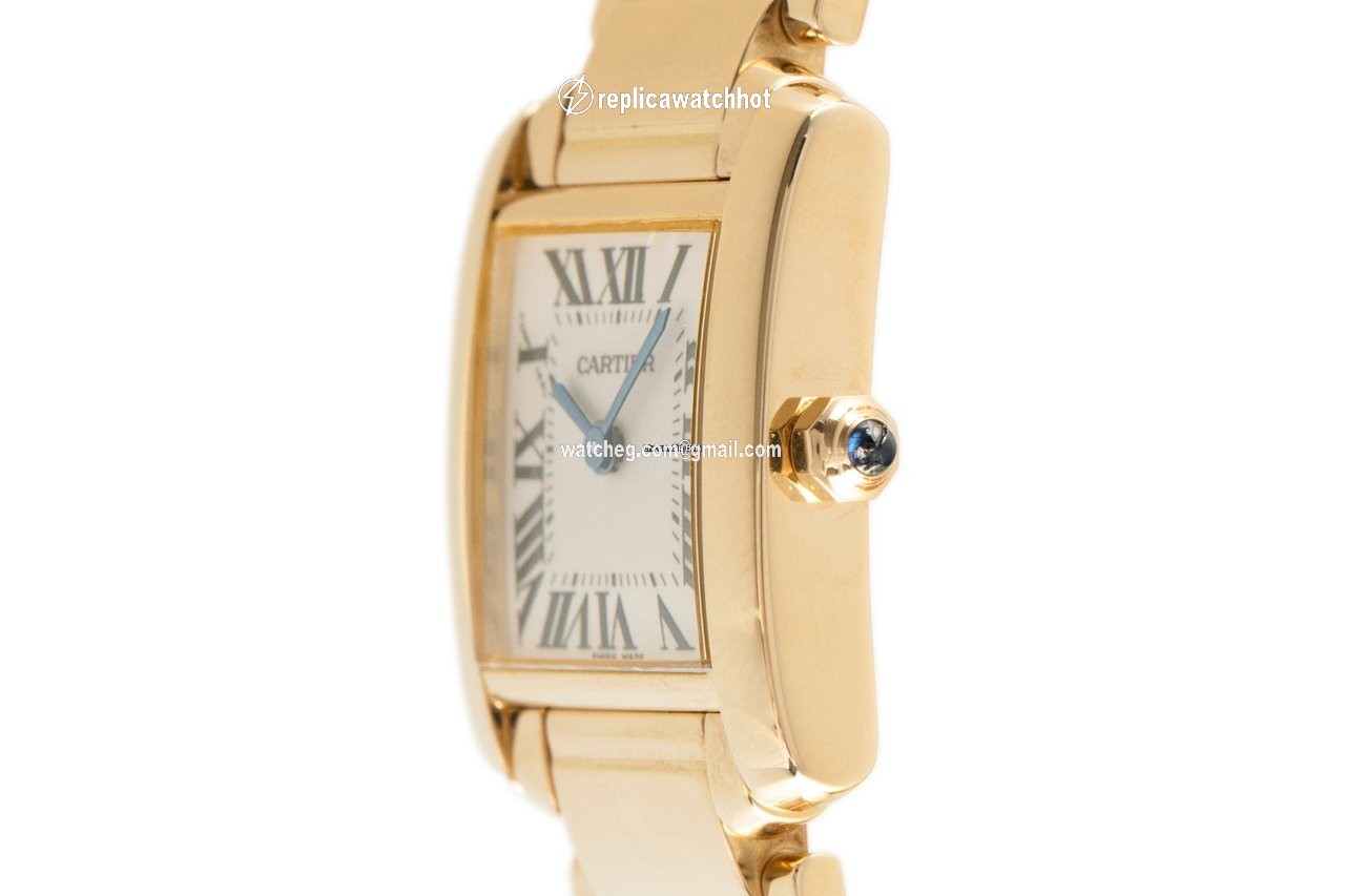 Cartier Tank Francaise Womens watch Quartz Yellow gold 2385 2