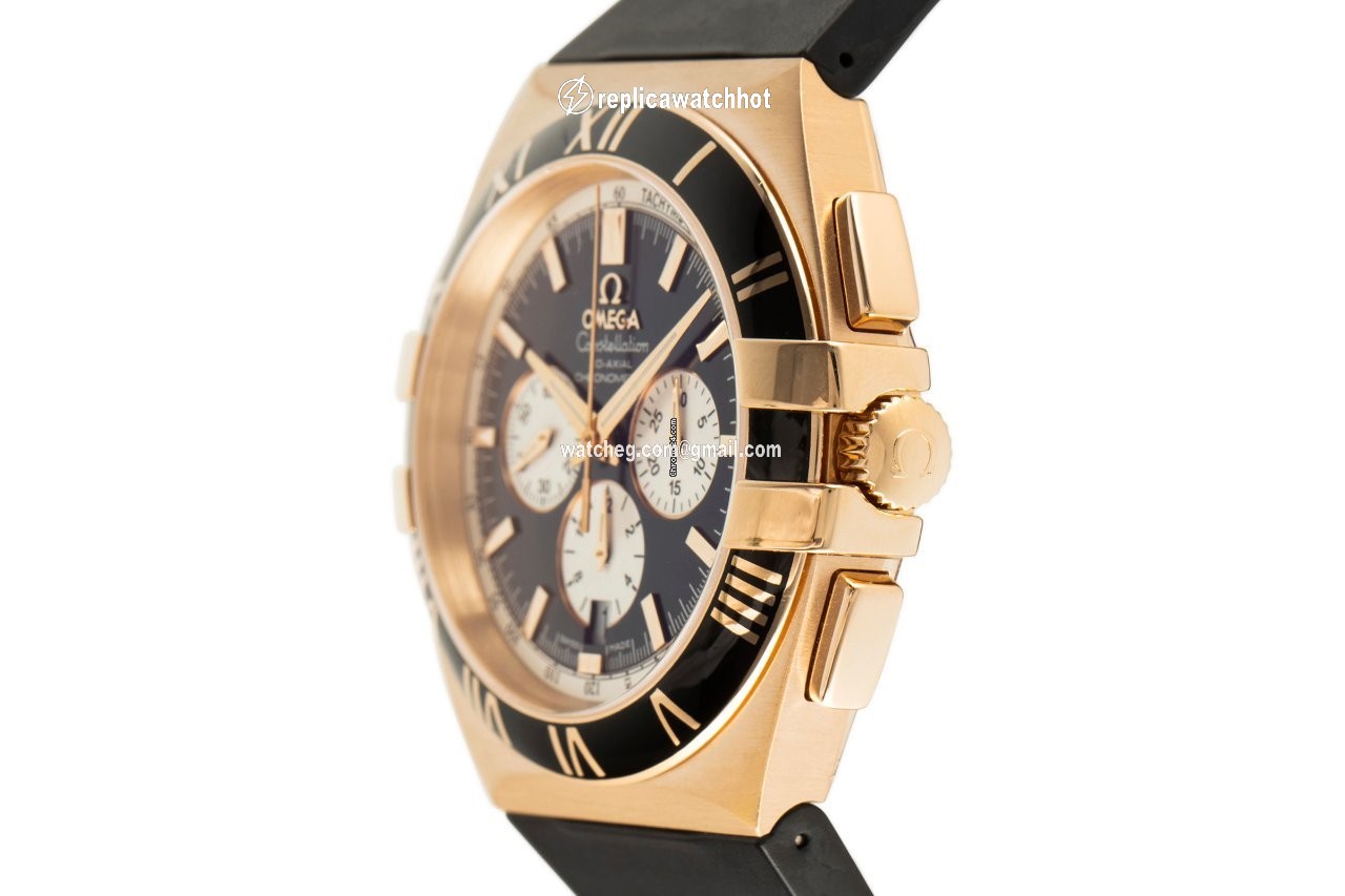 Omega Constellation Double Eagle Mens watch Unisex Automatic Red gold 1619.51.91 2