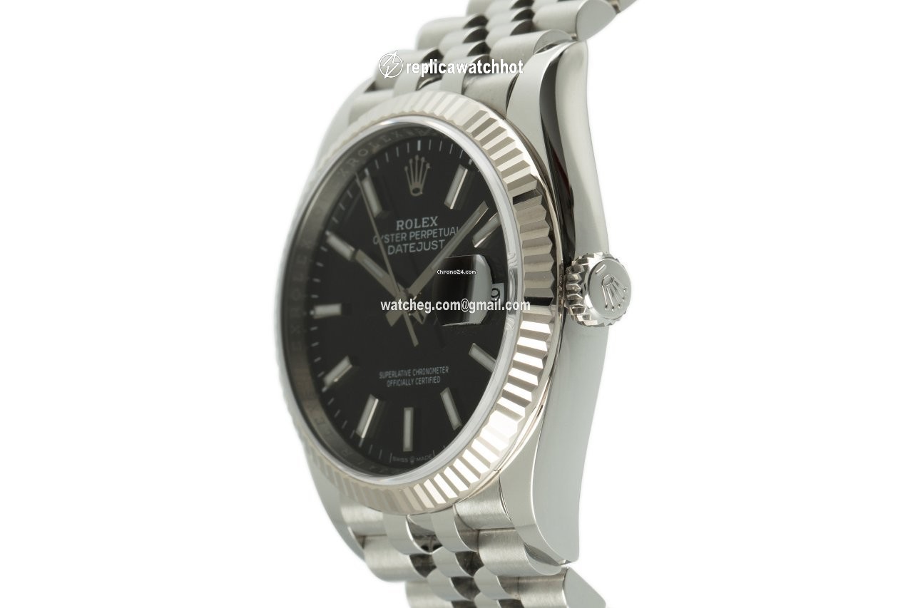 Rolex Datejust 36 Mens watch Unisex Gold Steel Automatic 126234 2