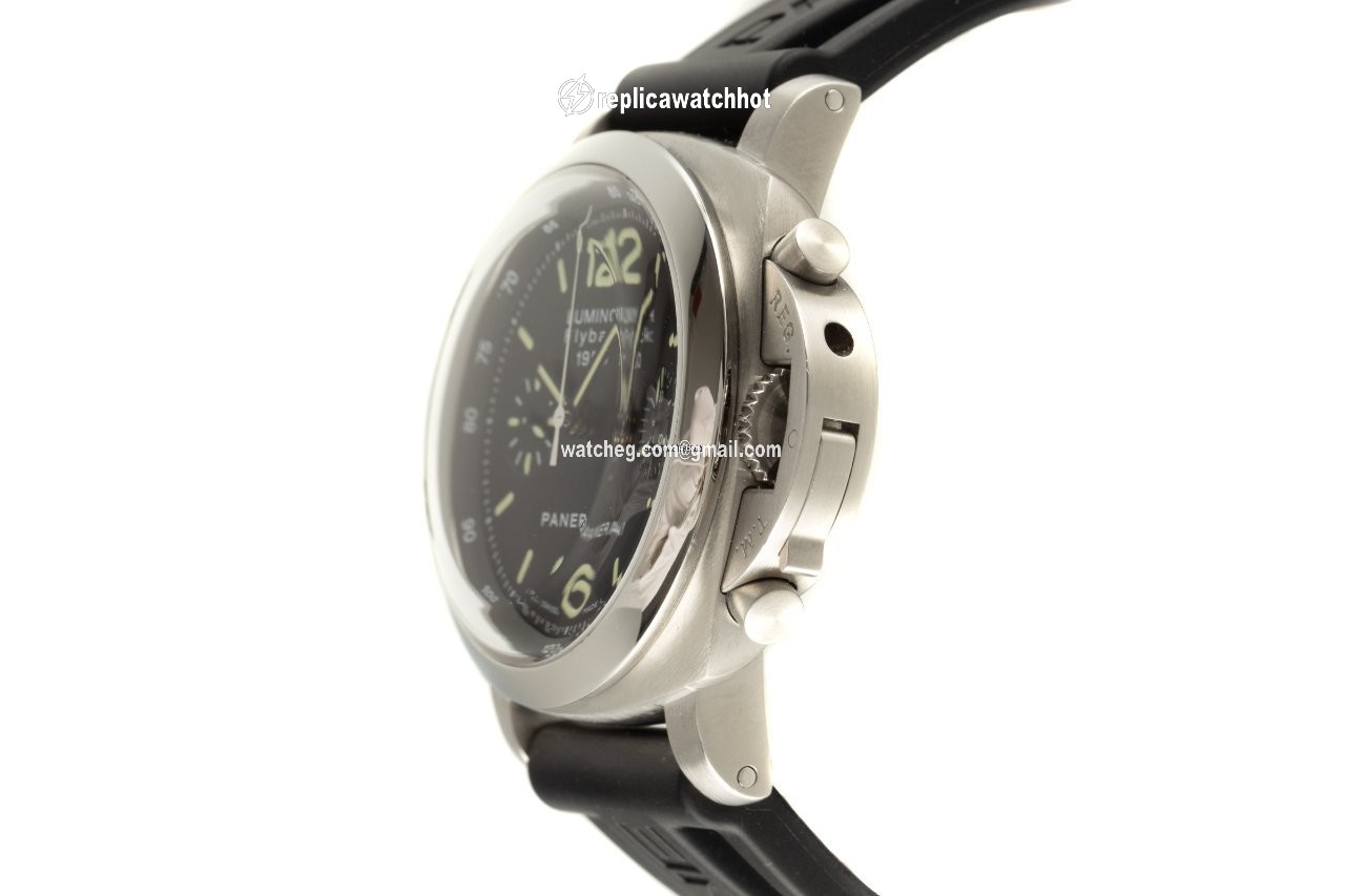 Panerai Luminor 1950 3 Days Chrono Flyback Mens watch Unisex Automatic Steel PAM00212 2