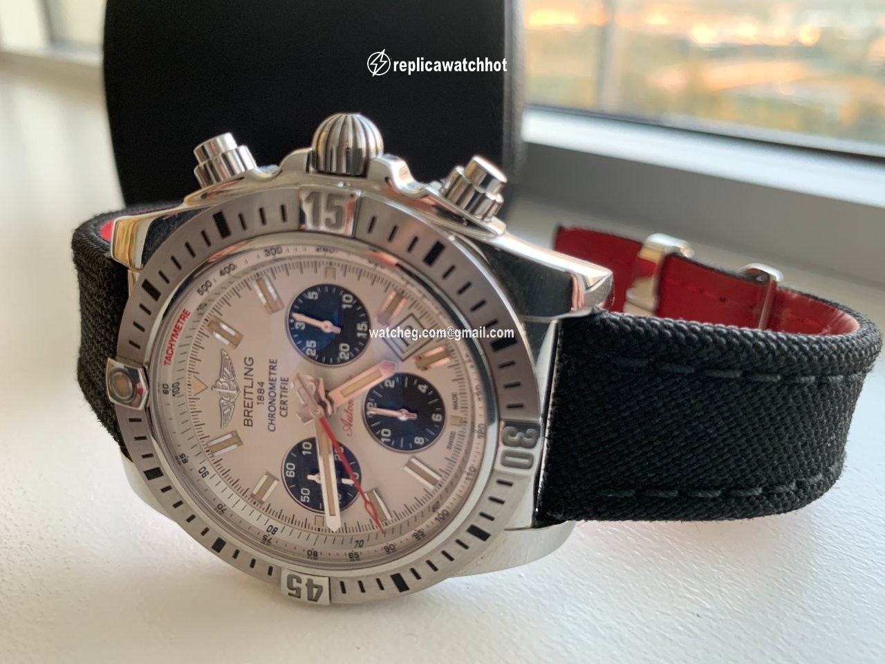 Breitling Chronomat 44 Airborne Mens watch Unisex Automatic Steel AB01154G G786 2