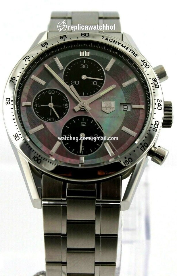 TAG Heuer Carrera Calibre 16 Automatic Steel CV201P.BA0794 2