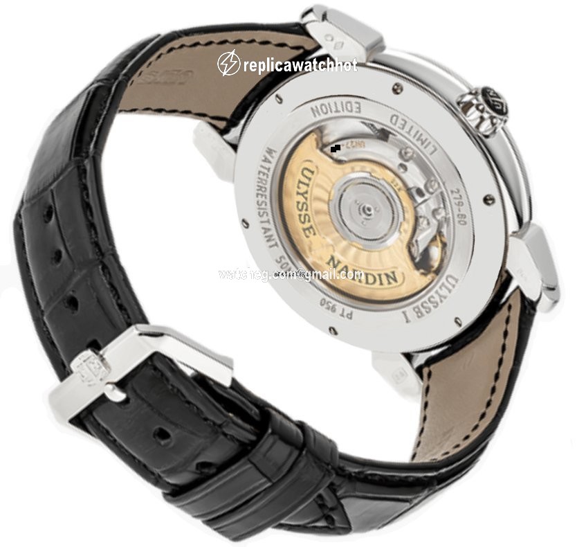 Ulysse Nardin Mens watch Unisex Automatic Platinum 279-80 2