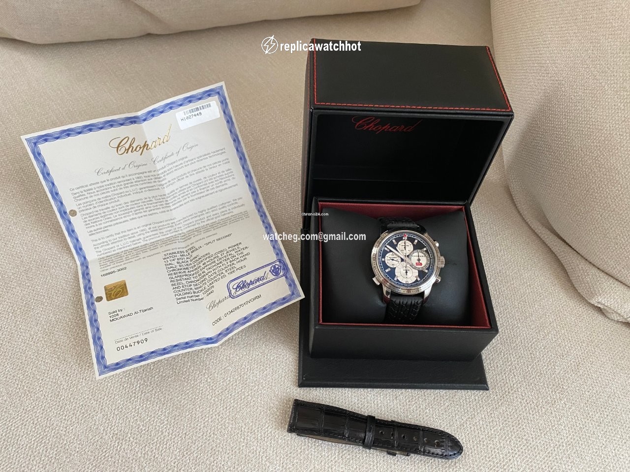 Chopard Mille Miglia Mens watch Unisex Automatic Steel 168995-3002 2