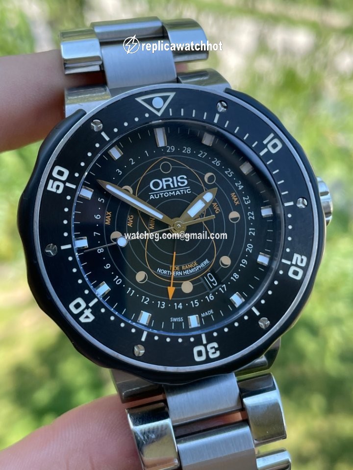 Oris ProDiver Pointer Moon Titanium 01 761 7682 7154-Set 2