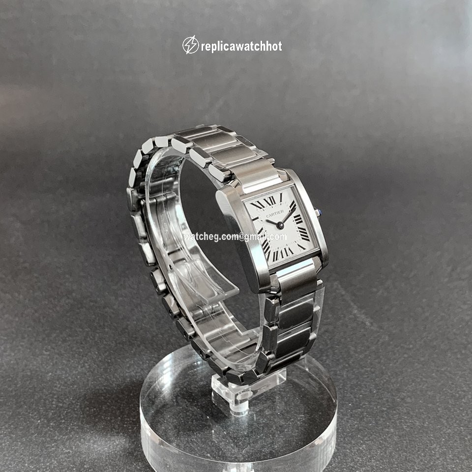 Cartier Tank Francaise Womens watch Quartz Steel W51008Q3 2384 2
