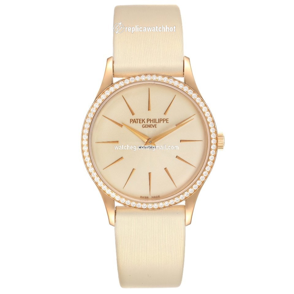 Patek Philippe Calatrava Womens watch Manual winding Rose gold 4897R-010 2