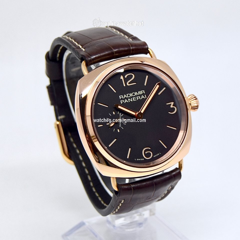 Panerai Radiomir Mens watch Unisex Manual winding Red gold PAM 00439 2