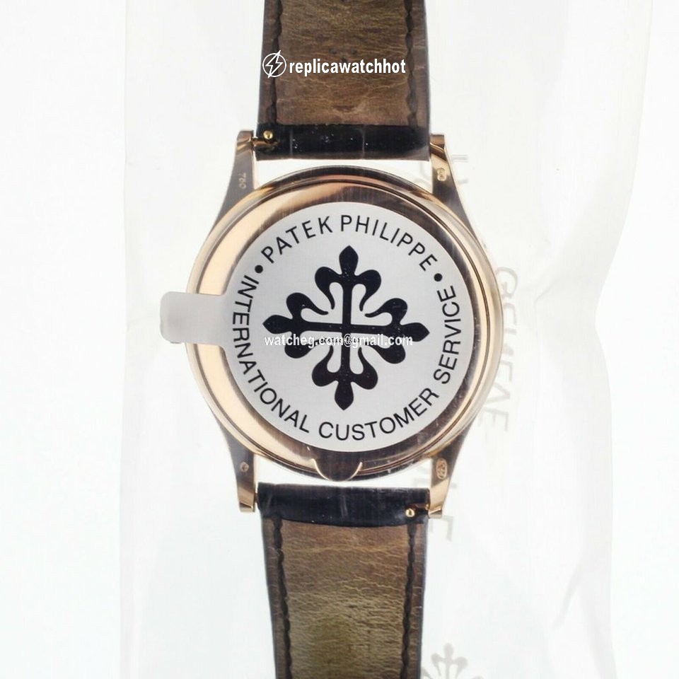 Patek Philippe Annual Calendar Mens watch Unisex Automatic Rose gold 001 2