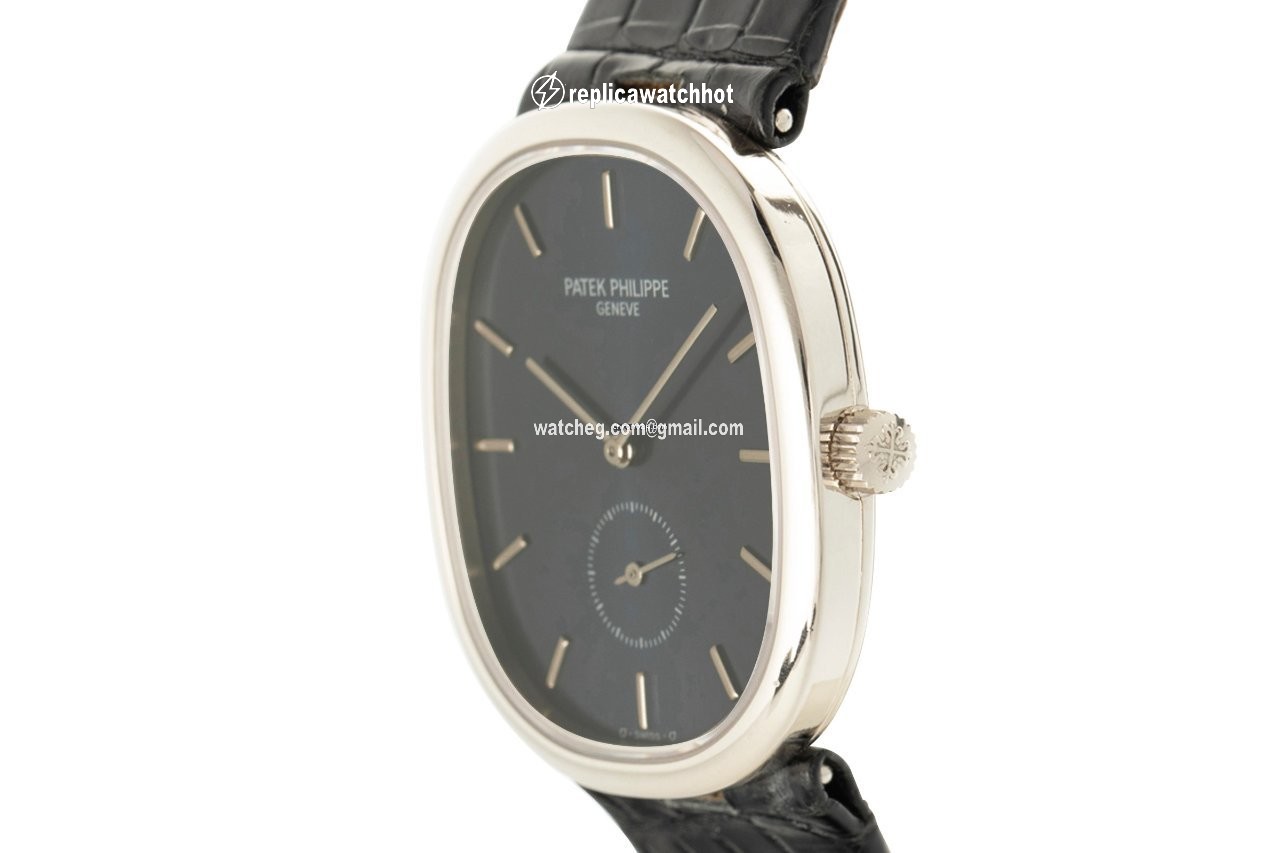 Patek Philippe Golden Ellipse Mens watch Unisex Manual winding White gold 3978 2