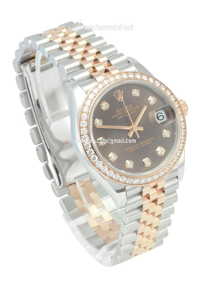 Rolex Datejust 31 Womens watch Gold Steel Automatic 278381RBR 2