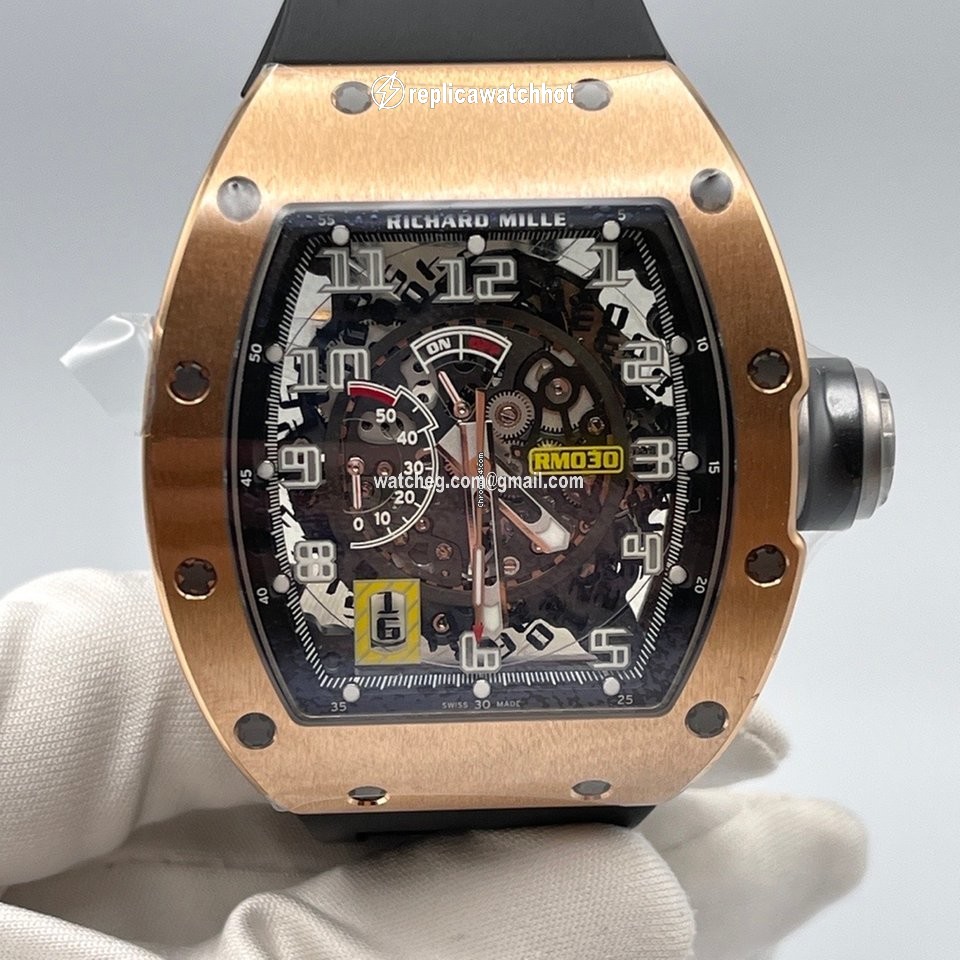 Richard Mille RM 030 Mens watch Unisex Rose gold RM30 2