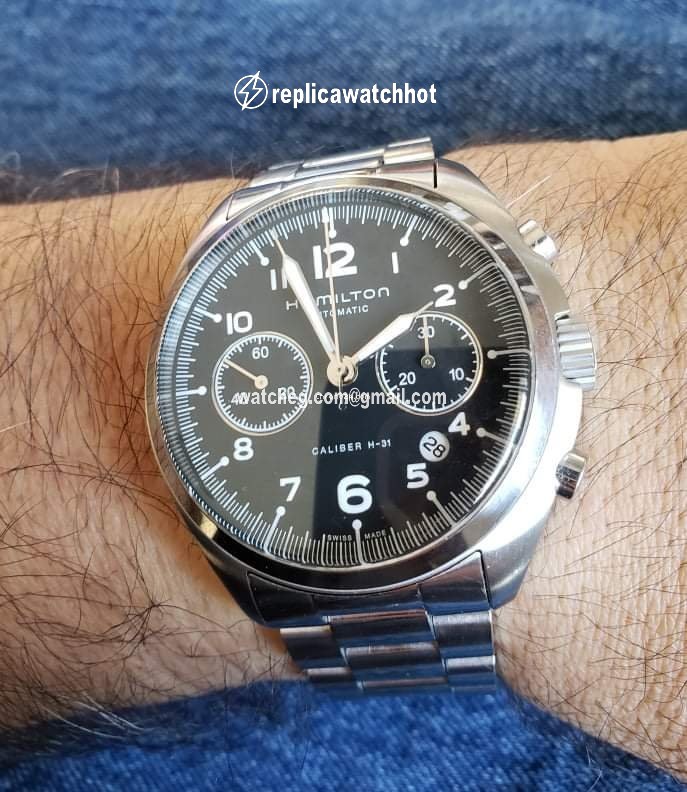 Hamilton Khaki Pilot Pioneer Mens watch Unisex Automatic Steel H76416135 2