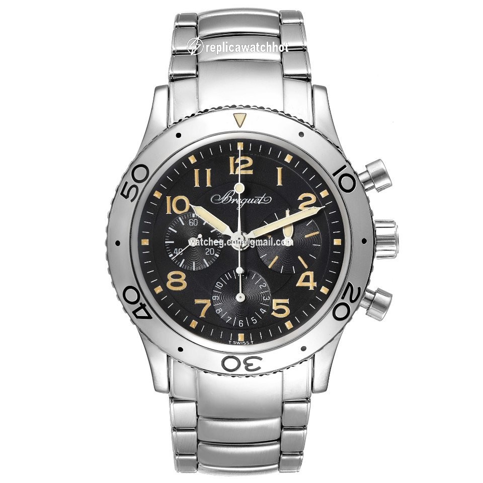 Breguet Type XX - XXI - XXII Mens watch Unisex Automatic Steel 3800ST 92 9W6 2