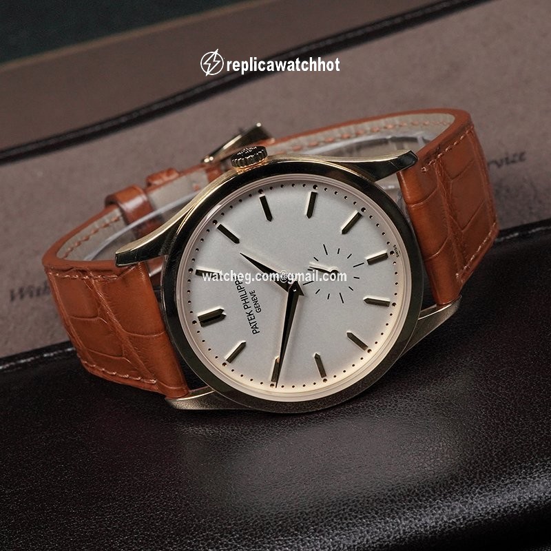 Patek Philippe Calatrava Mens watch Unisex Yellow gold 5196J-001 2
