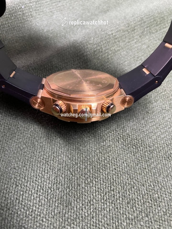 Bulgari Diagono Mens watch Unisex Automatic Yellow gold SC 40 G 2