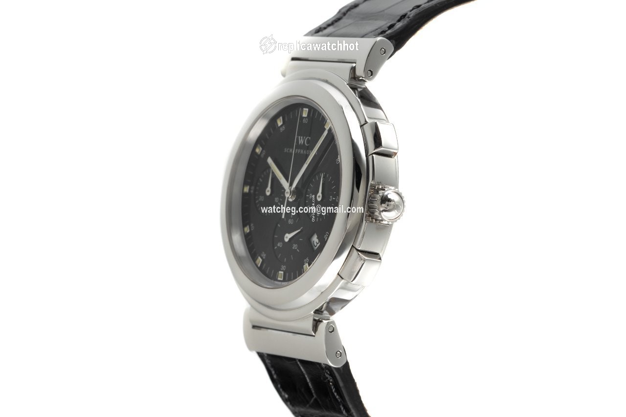 IWC Da Vinci Chronograph Mens watch Unisex Quartz Steel 3728 2