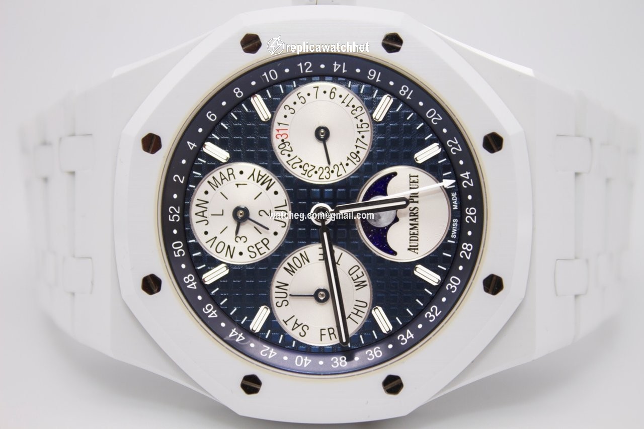 Audemars Piguet Royal Oak Perpetual Calendar Mens watch Unisex Automatic Ceramic 26579CB.OO.1225CB.01 2