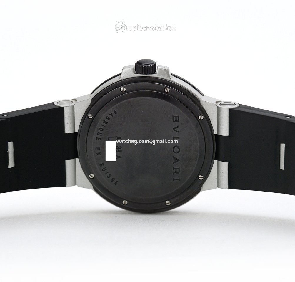 Bulgari Diagono Mens watch Unisex Quartz Aluminum AL 38 TA 2