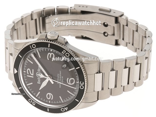 Bell & Ross BR V2 Mens watch Unisex Automatic Steel BRV2-92-BL-ST SST 2