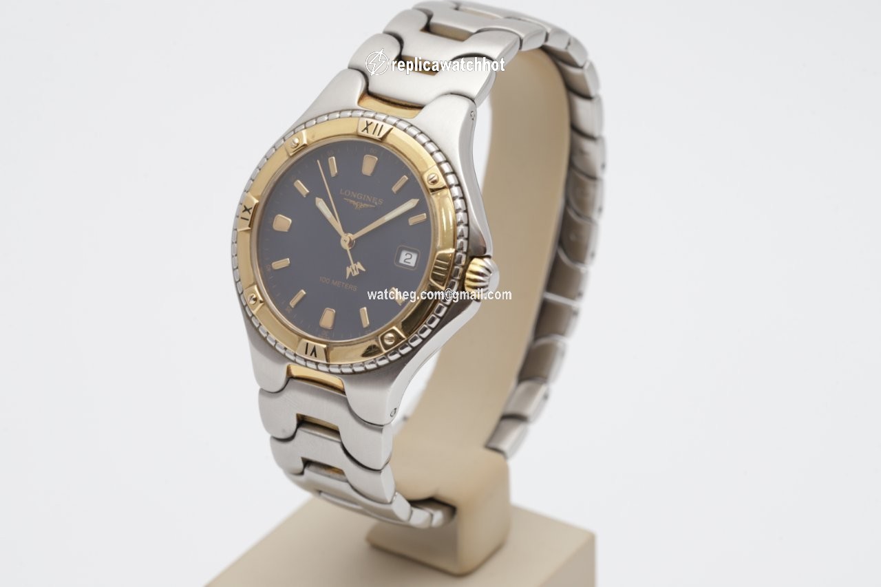 Longines Conquest Mens watch Unisex Quartz Steel L3.612.3 2