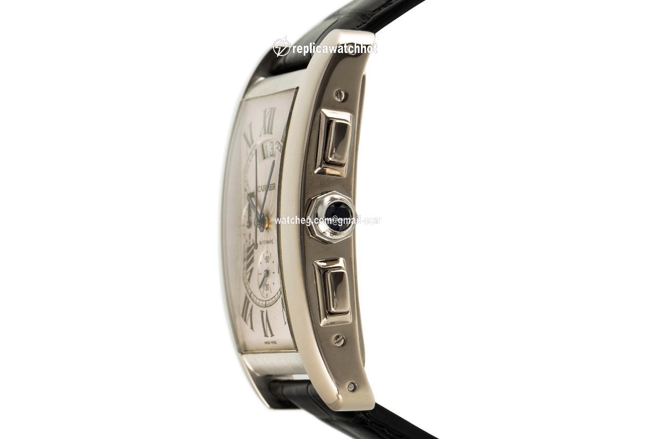 Cartier Tank Americaine Mens watch Unisex Automatic White gold W2609456 2