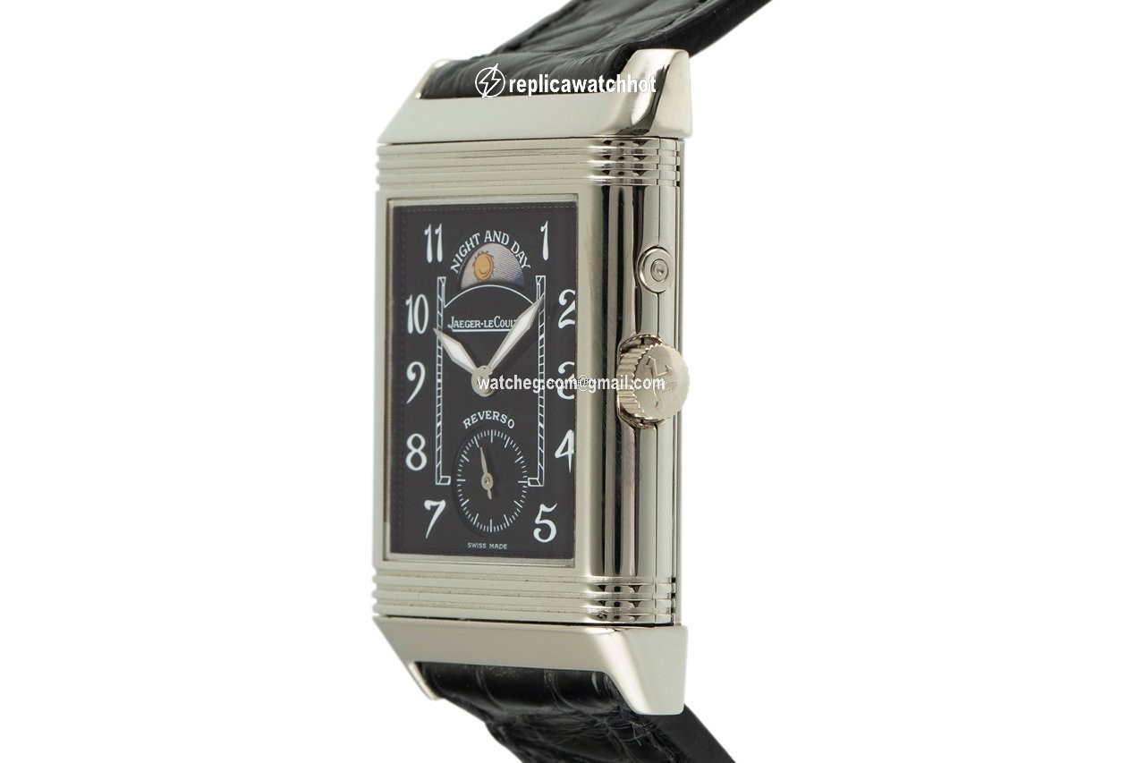 Jaeger-LeCoultre Reverso Duoface Mens watch Unisex Manual winding White gold 270.3.54 2