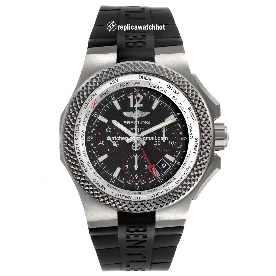 Breitling Bentley B04 GMT Mens watch Unisex Automatic Titanium EB0433 2