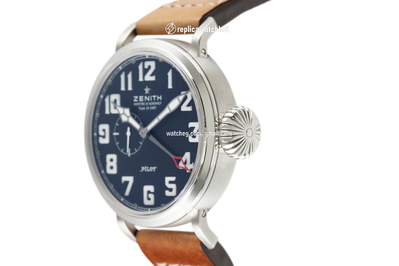 Zenith Pilot Type 20 GMT Mens watch Unisex Automatic Steel 03.2430.693 2