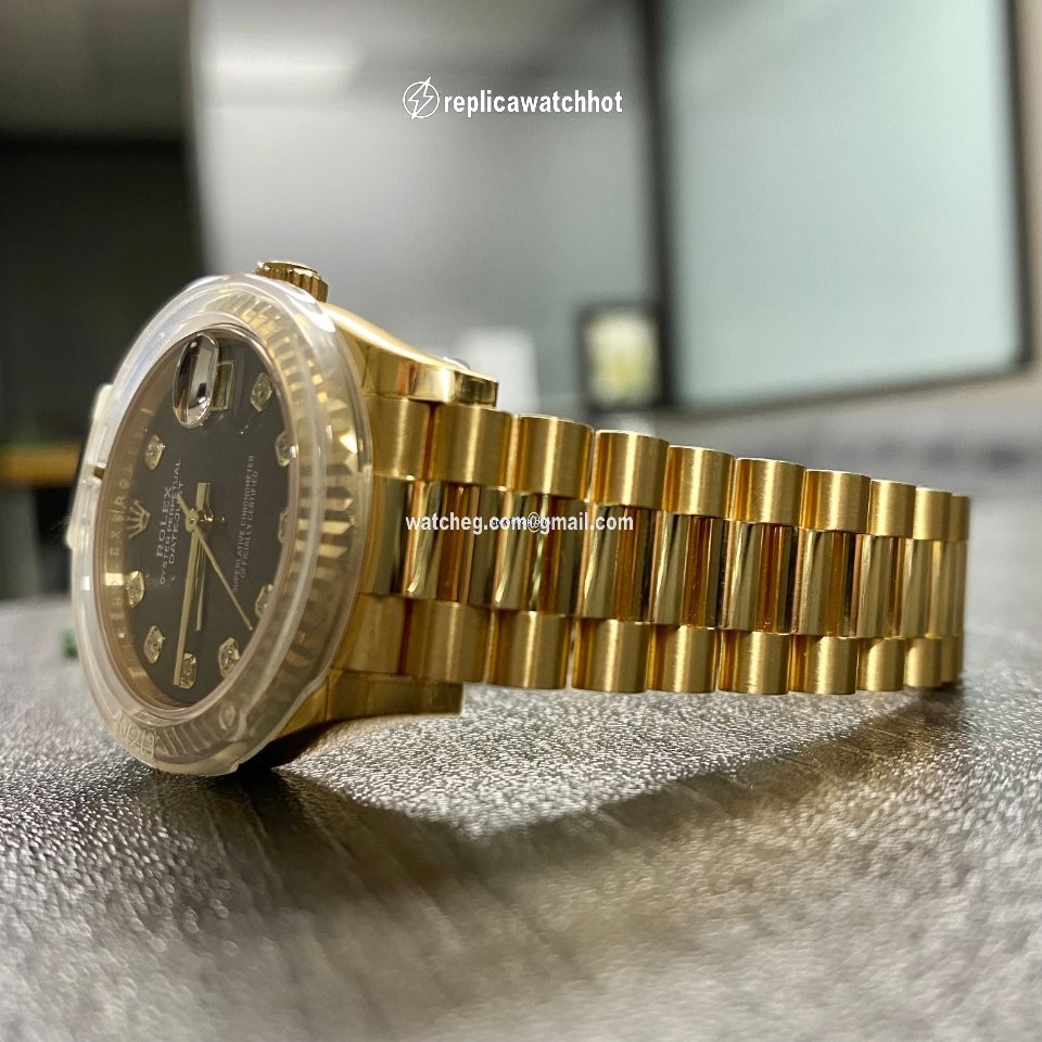 Rolex Datejust 31 Mens watch Unisex Yellow gold Automatic 278278 2