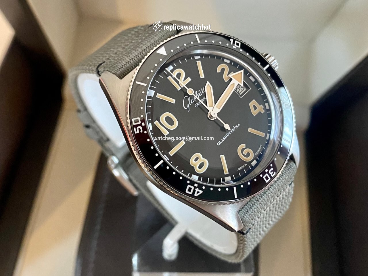 Glashtte Original Mens watch Unisex Automatic Steel 1-39-11-06-80-08 2