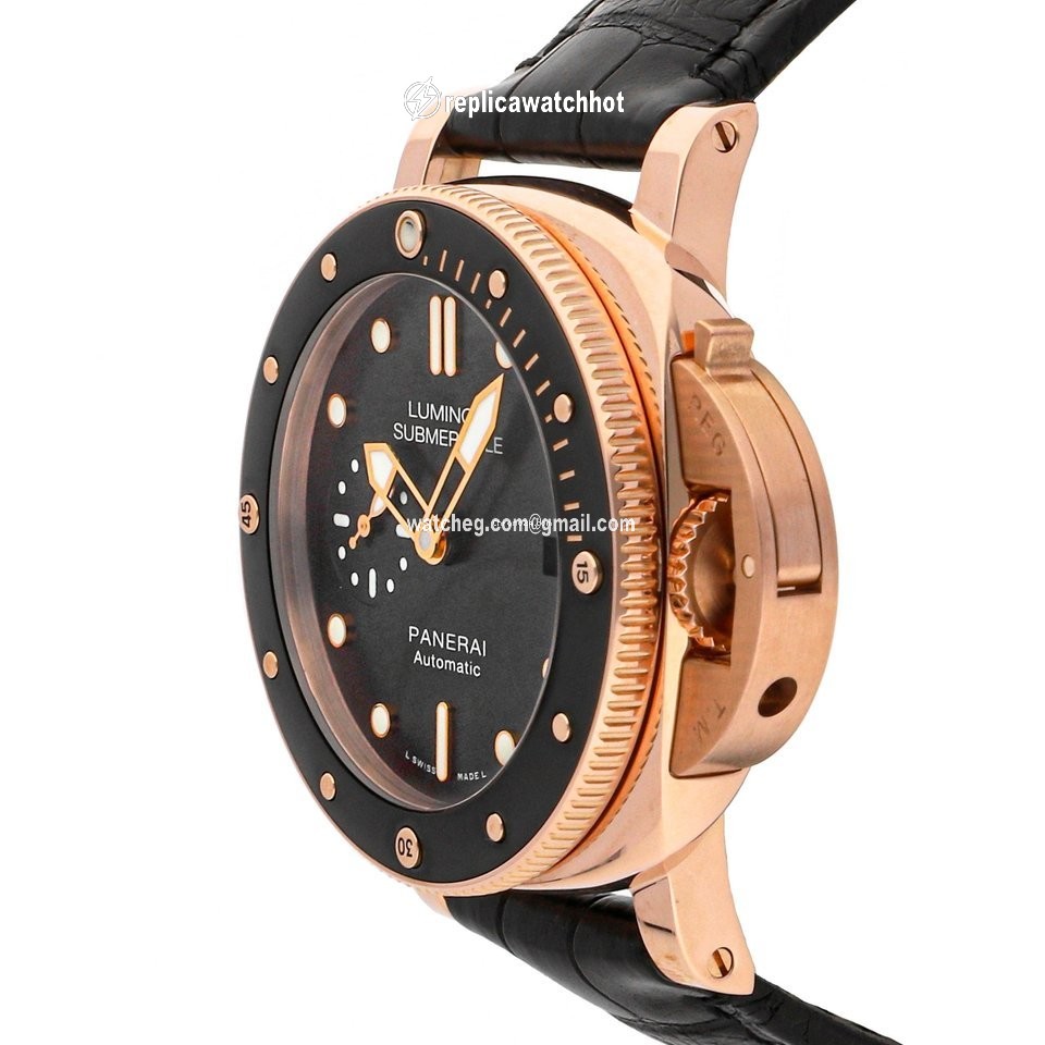 Panerai Luminor Submersible 1950 3 Days Automatic Mens watch Unisex Automatic Rose gold PAM00684 2