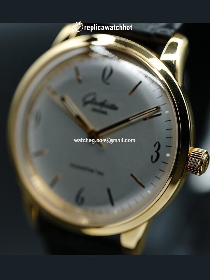 Glashtte Original Sixties Mens watch Unisex Automatic Rose gold 1-39-52-01-01-04 2