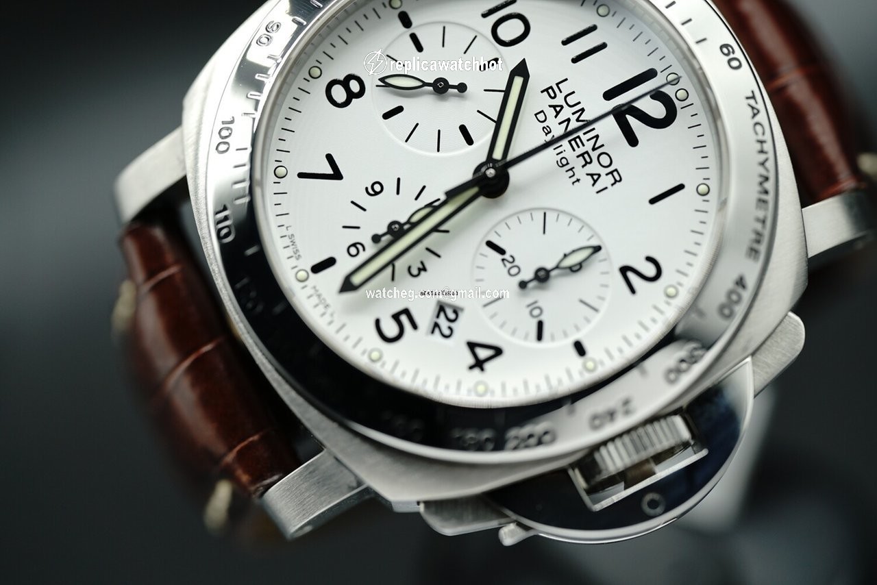 Panerai Luminor Chrono Mens watch Unisex Automatic Steel PAM00188 2