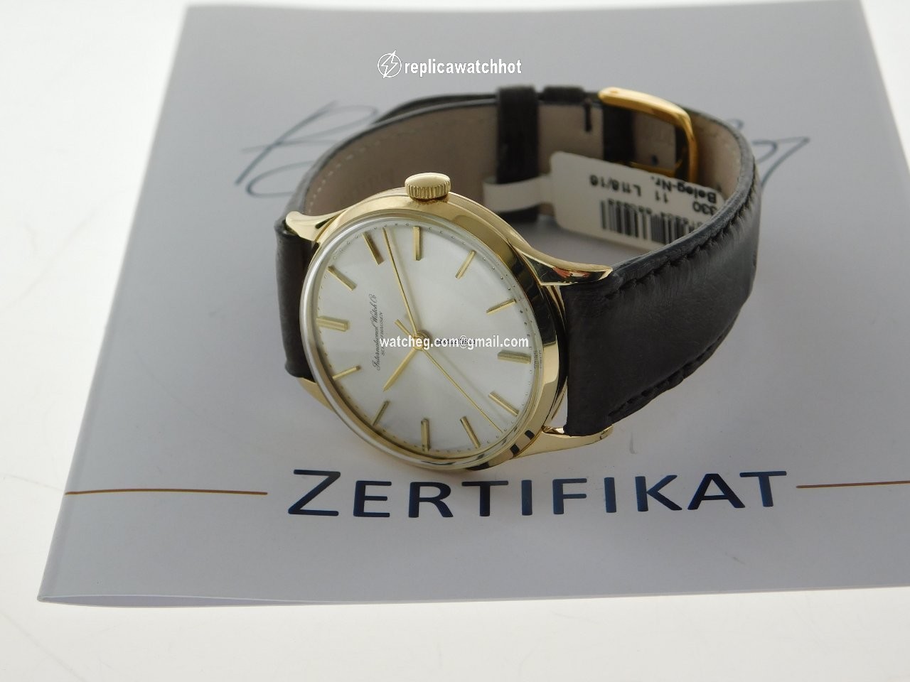 IWC Mens watch Unisex Automatic Yellow gold 807 A 2