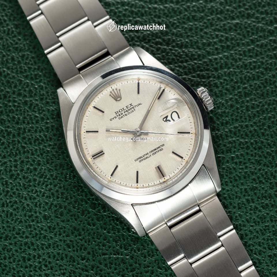 Rolex Datejust 36 Mens watch Unisex Steel Automatic 1600 Vintage 2