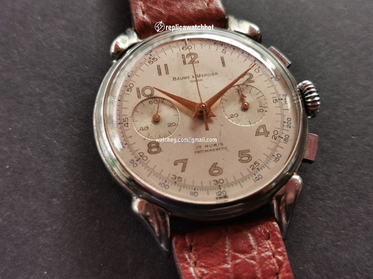 Baume & Mercier Mens watch Unisex Manual winding Steel 825 2
